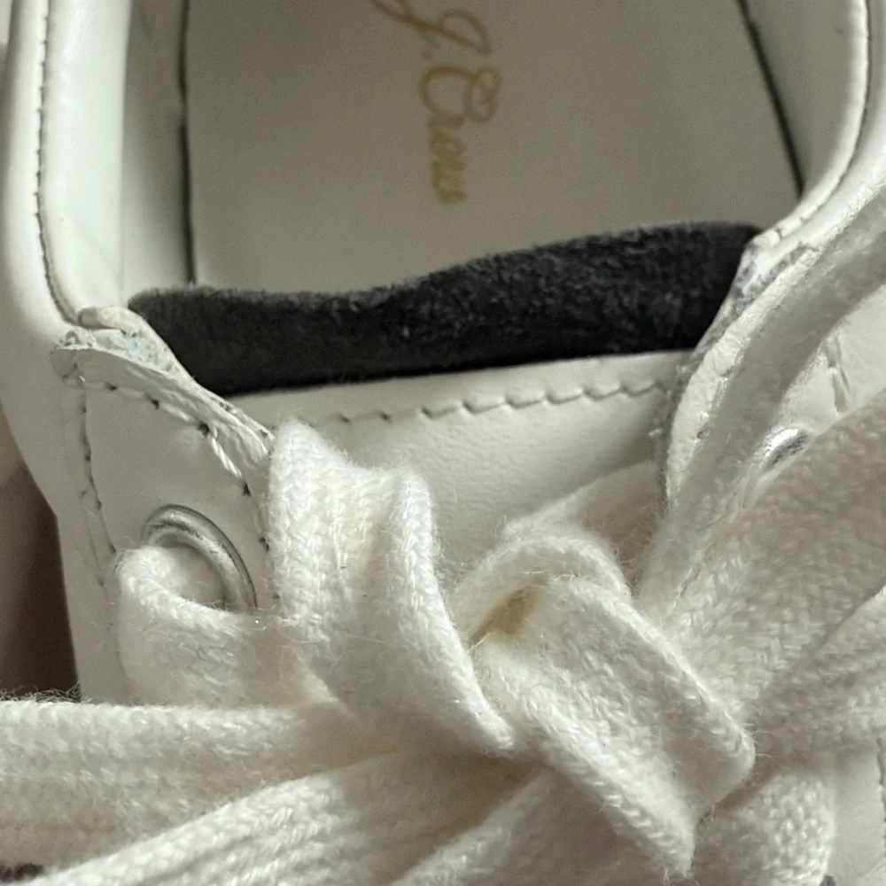 J crew Saturday Sneakers With Dark Suede Detail Size 8